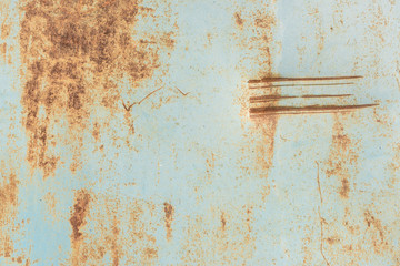 close-up view of old rusty metal industrial background