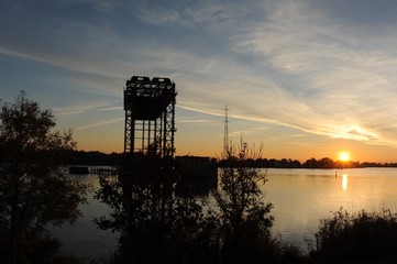 Karniner Eisenbahnhubbrücke