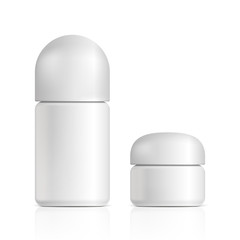 Cosmetic products. Illustration isolated on white background