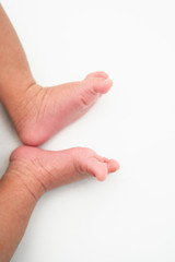 Young baby's feet