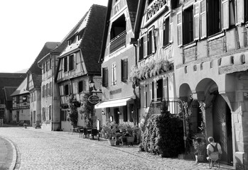 Village de Bergheim en Alsace