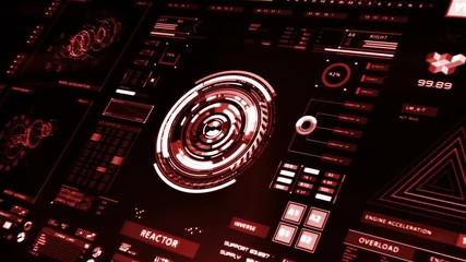 Futuristic interface | HUD