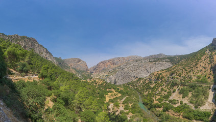 Caminito del Rey - El Chorro - K&ouml;nigsschlucht in Andalusien Spanien Malaga Benalmadena