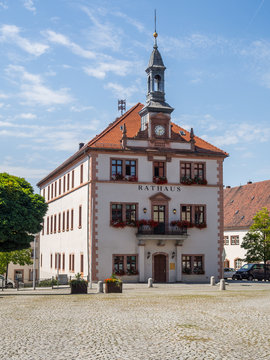 Rathaus in Geithain in Mittelsachsen