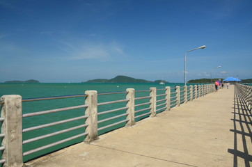 Fototapeta na wymiar bridge at rawai, phuket , thailand