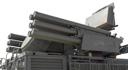  Pantsir-S1 missile and anti-aircraft weapon system