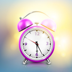 Realistic Alarm Clock Background