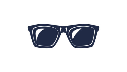 Geek glasses isolated vector icon. Modern accessory illustration element.