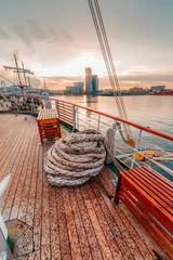 Photo sur Plexiglas Jetée Yacht port in Gdynia