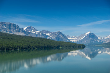 Landschaft im Glacier National Park, Montana