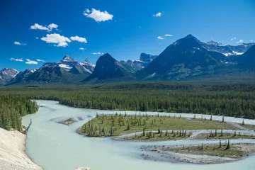 Foto auf Acrylglas Landschaft am Icefields Parkway, Banff National Park Alberta, Canada © schame87