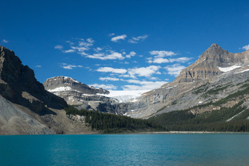 Bow Lake im Banff National Park, Alberta, Canada