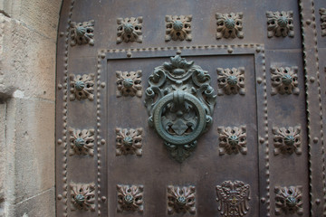 cast iron handle for steel door