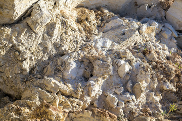 Wall background of clay