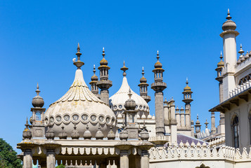 Fototapeta na wymiar Royal Pavilion in East Sussex, Brighton, England