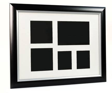 Black Decorative Photo Frame. Multi Frame Set