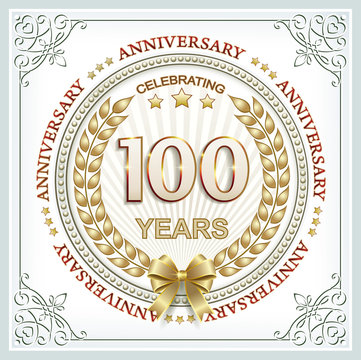 100  years anniversary
