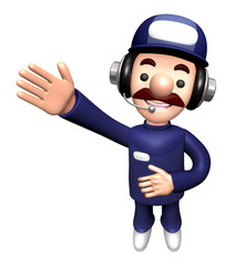 3D Specialist Character is a guide gesture.