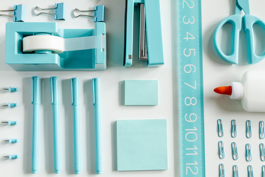 Blue School and Office Supplies