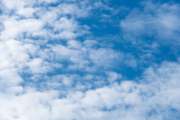 The sky with beautiful clouds