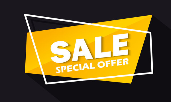 Super Sale and special offer. 70% off. Vector illustration. Coloured banner