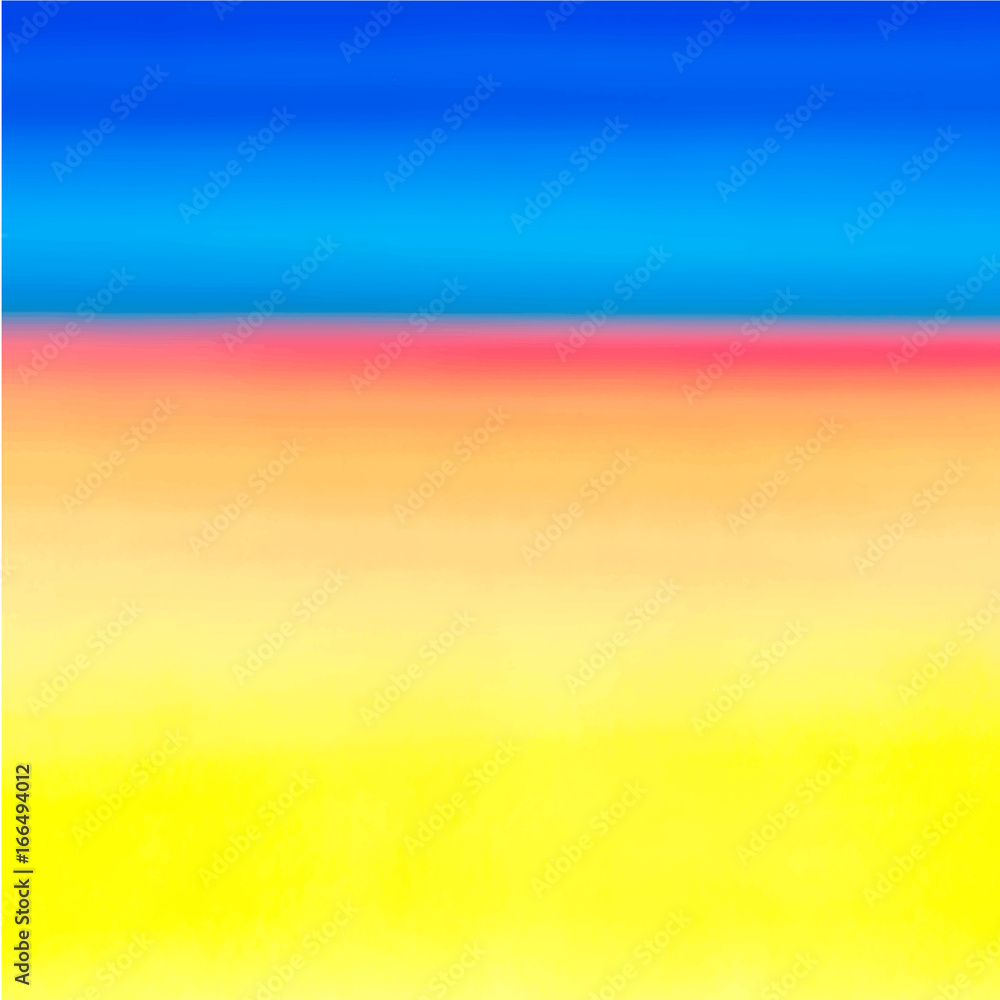 Poster blue red orange yellow gradient smooth blurry texture abstract background
