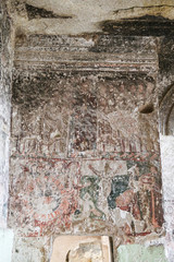 Paintings in Church of St. John the Baptist, Cappadocia, Turkey