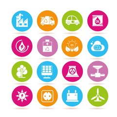 energy and industry icons