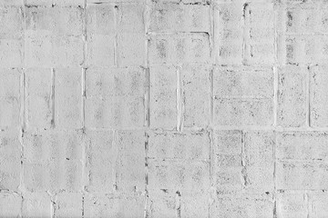 White Brick Wall Texture. Empty Abstract Background for Presentations and Web Design. A Lot of Space for Text Composition art image, website, magazine or graphic for commercial campaign