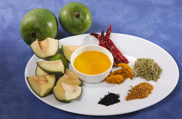 Aam Ka Achaar Masala Or Mango Pickle Recipe Ingredients
