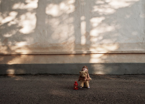 Portrait of a little girl