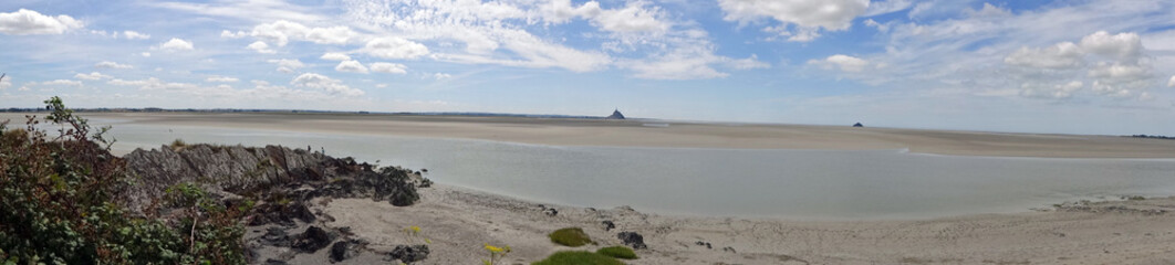Panoramique Baie du Mont Saint Michel