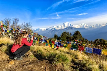Poster Dhaulagiri View from Poon hill