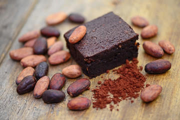 Kakaobohnen Nachtisch