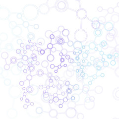 Obraz na płótnie Canvas Vector network background for presentation. Connect concept