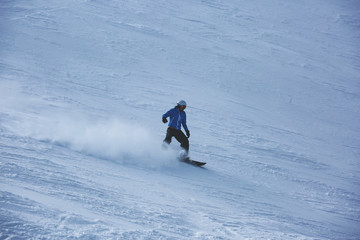 Fototapeta na wymiar skier 