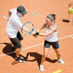 Tennis lesson © Microgen