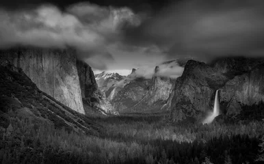 Papier Peint photo Lavable Canyon Dramatic Yosemite