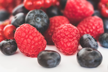 pile of mixed berries - berry fruits