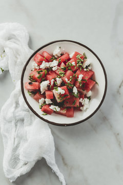 Watermelon salad
