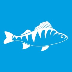 Fish icon white