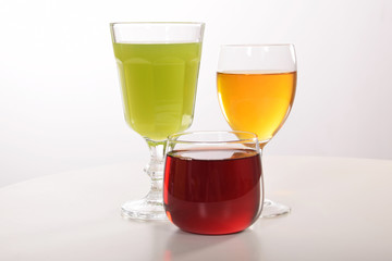 Fresh fruit juice to quench thirst