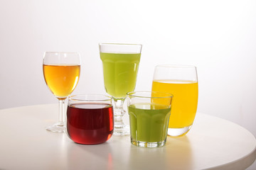 Fresh cold juice for thirsty