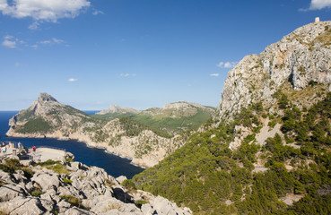 Cap de formentor - beautiful coast of Majorca, Spain.