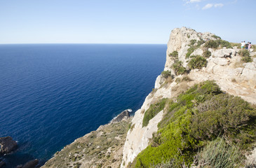 Fototapeta na wymiar Cap de formentor - beautiful coast of Majorca, Spain.