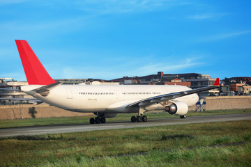 Airplane at airport