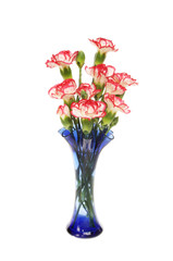 Carnations in a vase