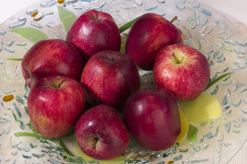 Delicious Red Apples.