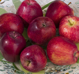 Delicious Red Apples.