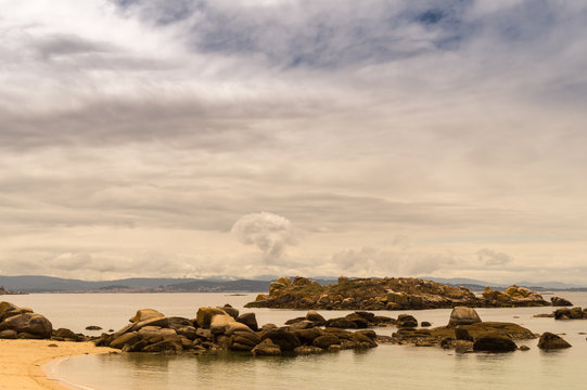 Coroso under clouds